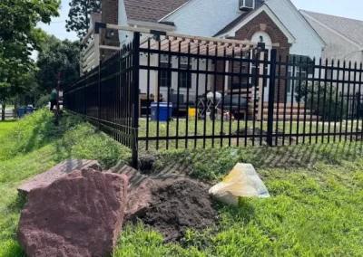 Detailed Fence Installation